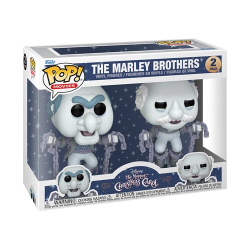 The Muppet Christmas Carol The Marley Brothers Funko Pop! Vinyl Figure 2-Pack