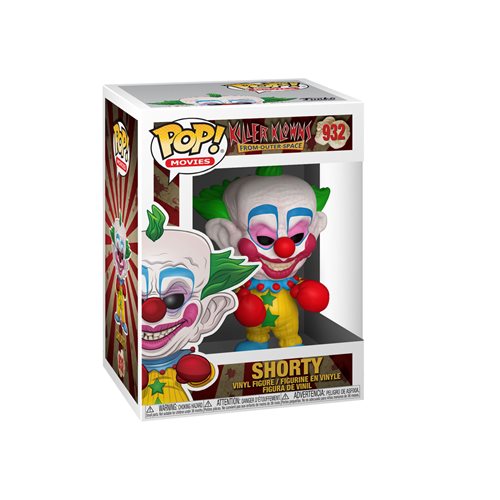 Killer Klowns from Outer Space Shorty Funko Pop! Vinyl Figure #932
