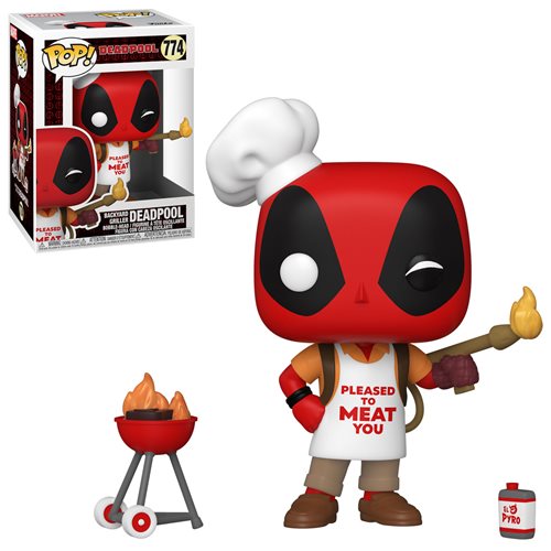 Deadpool 30th Anniversary Backyard Griller Deadpool Funko Pop! Vinyl Figure #774