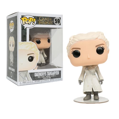 Game of Thrones Daenerys White Coat Funko Pop! Vinyl Figure #59