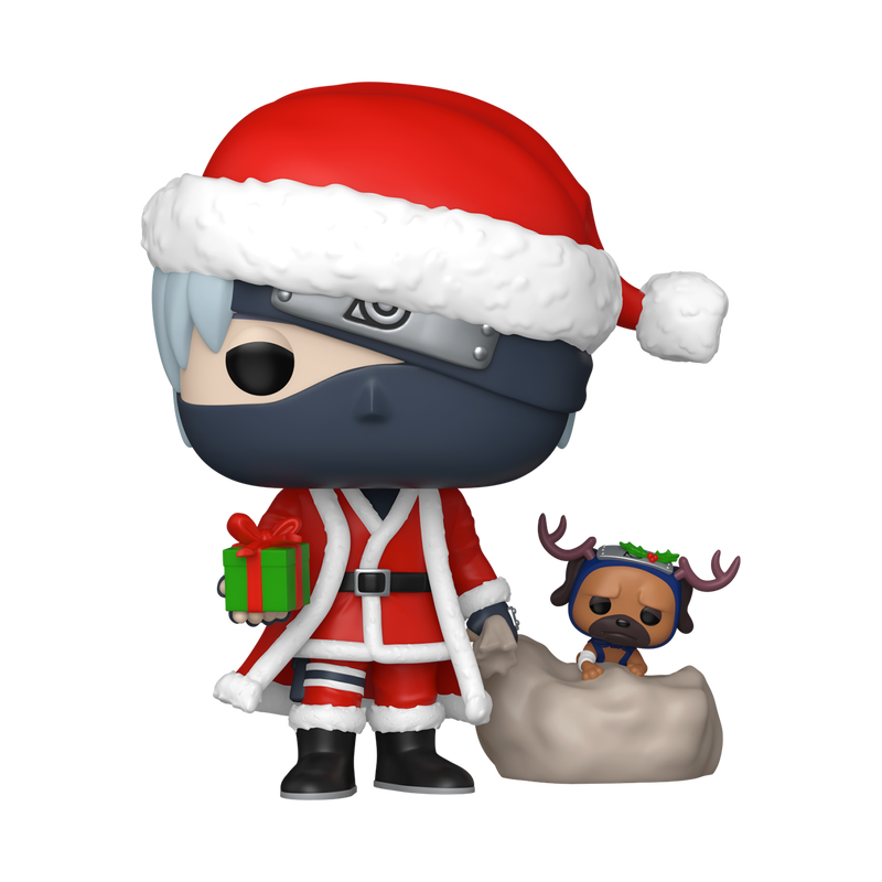 Pop! Plus Kakashi Hatake with Pakkun (Holiday Outfit)