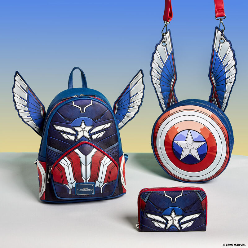 Captain America: Brave New World Shield Crossbody Bag