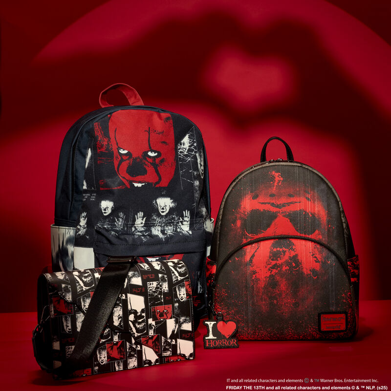 I Heart Horror Friday The 13th Mini Backpack