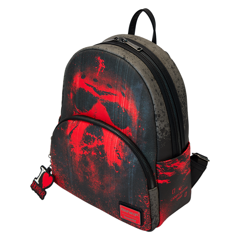 I Heart Horror Friday The 13th Mini Backpack