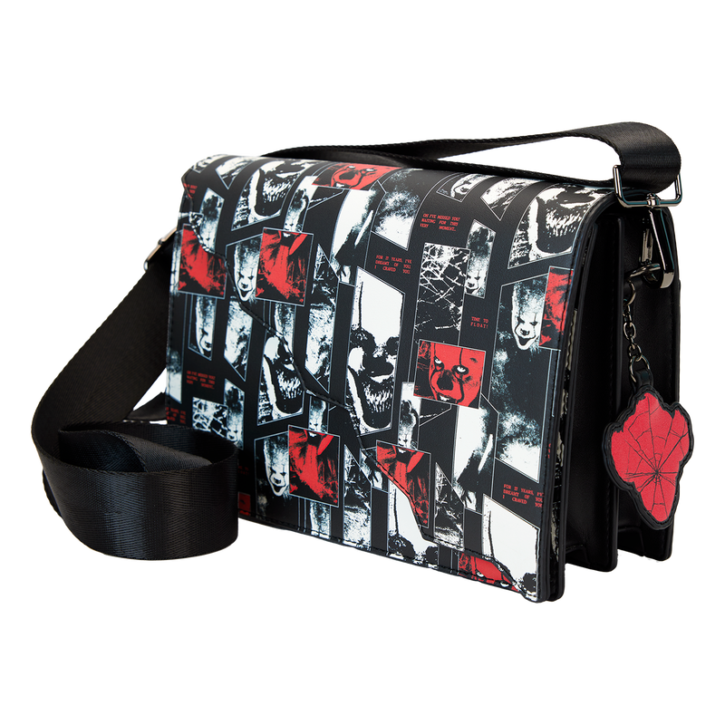 I Heart Horror It Pennywise Glow Crossbody Bag