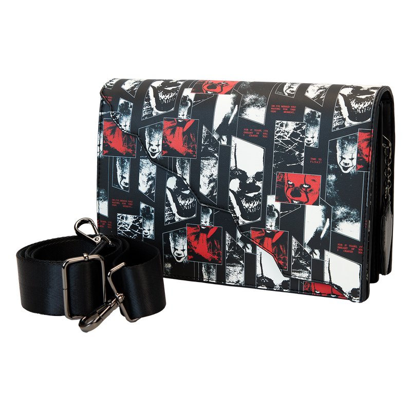 I Heart Horror It Pennywise Glow Crossbody Bag