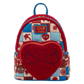 Spider-Man Sherpa Heart Mini Backpack