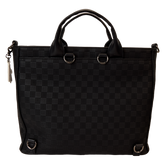 Mickey Mouse Checkered Texture Convertible Backpack & Tote Bag