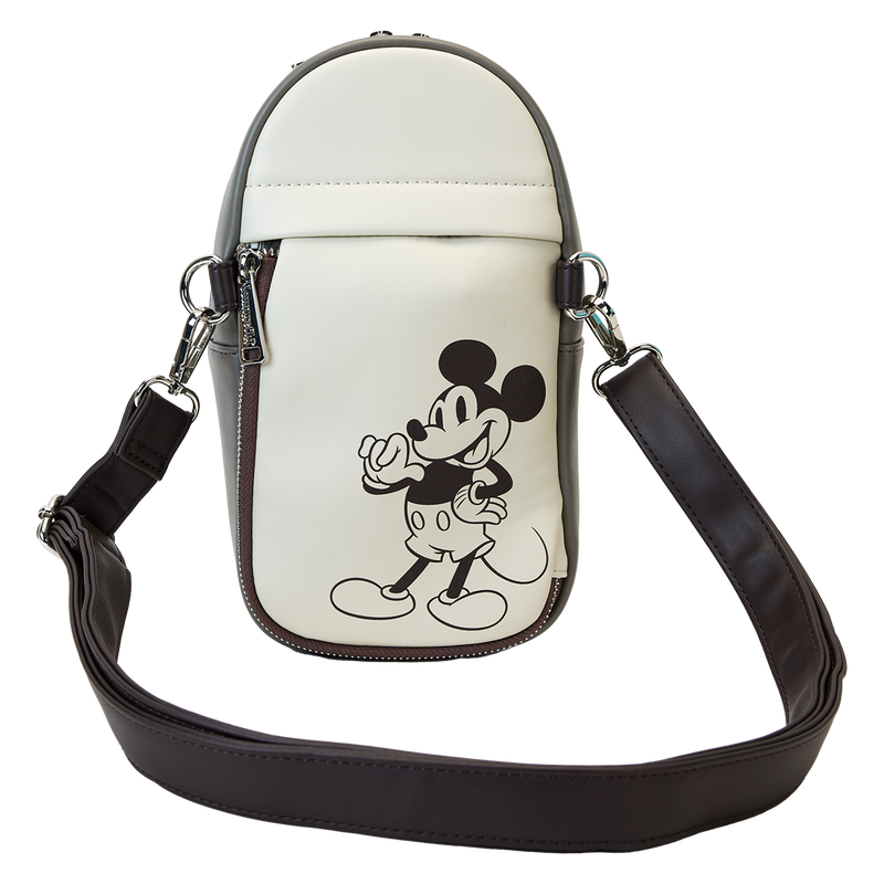Mickey & Friends Canvas Drink Holder Crossbody Bag