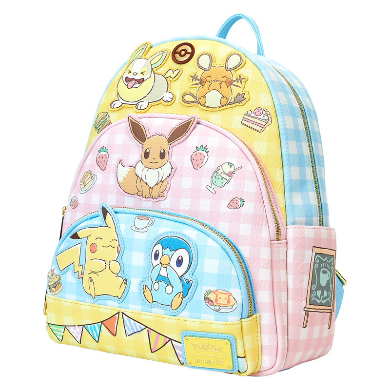 Pokémon Café Triple Pocket Mini Backpack