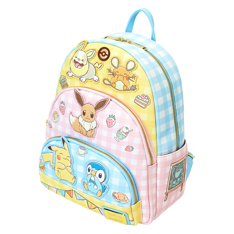 Pokémon Café Triple Pocket Mini Backpack