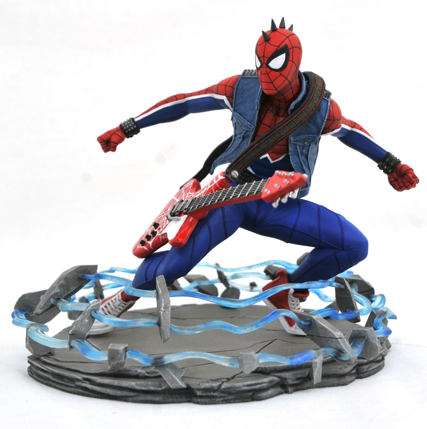 MARVEL GALLERY PS4 SPIDER-PUNK PVC STATUE (C: 1-1-2)