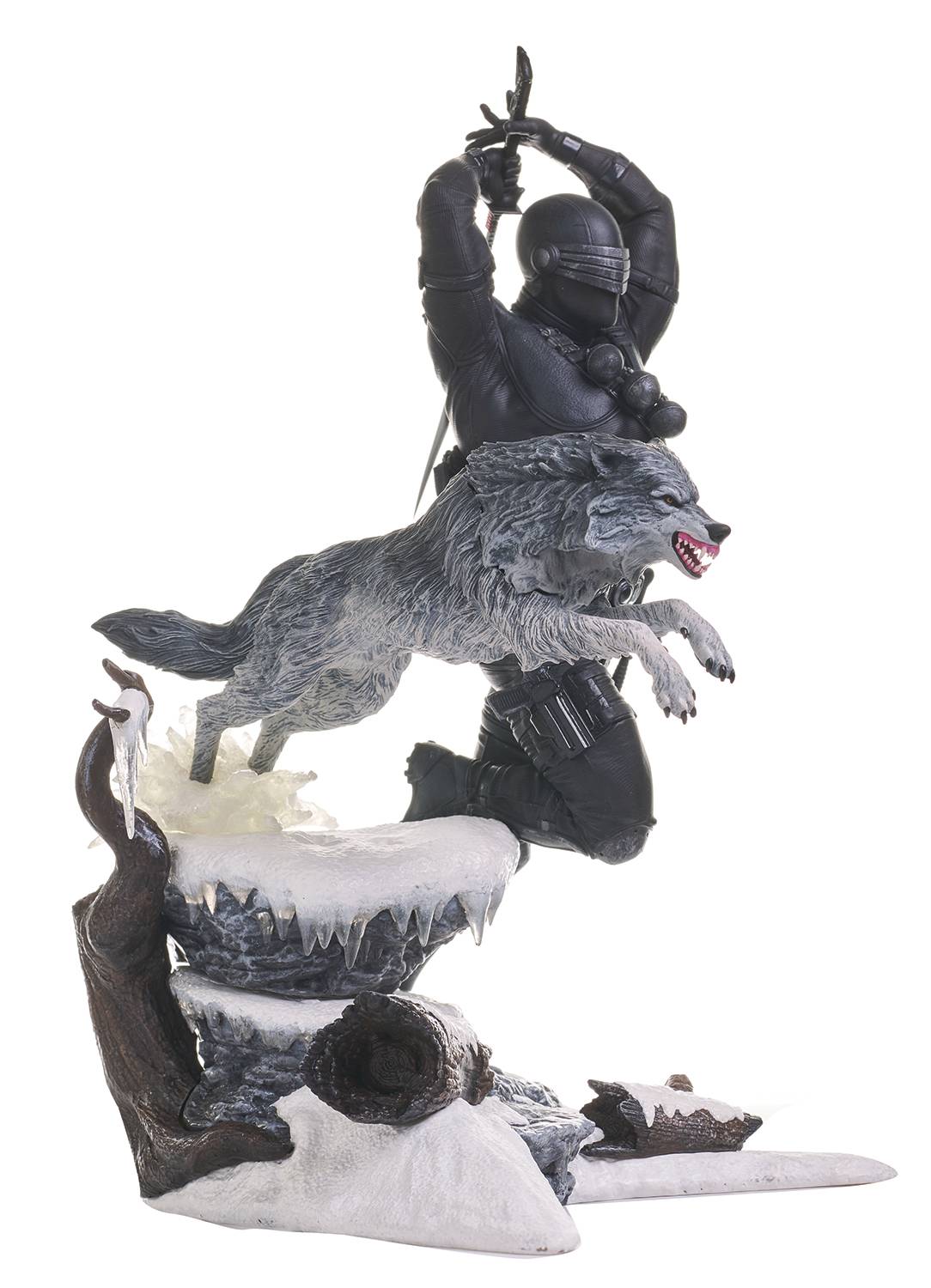GI JOE GALLERY SNAKE EYES PVC STATUE (C: 1-1-2)