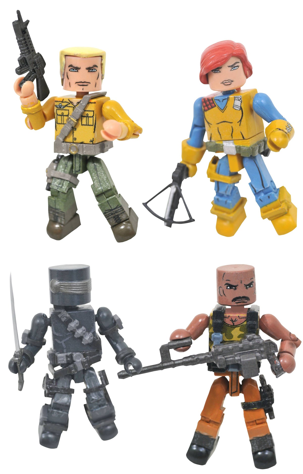 GI JOE MINIMATES SERIES 1 CARDED BOX SET (C: 1-1-2)