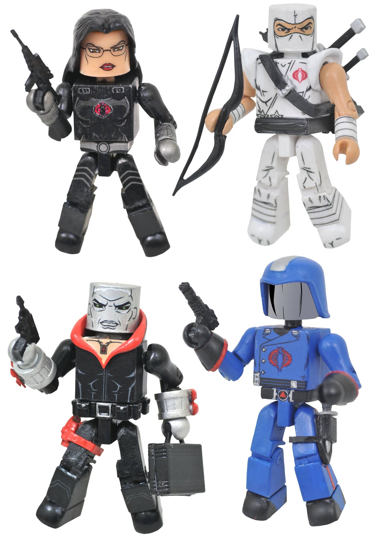 GI JOE MINIMATES SERIES 2 CARDED BOX SET (C: 1-1-2)