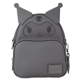 Sanrio Kuromi Monochrome Cosplay Convertible Mini Backpack & Crossbody Bag
