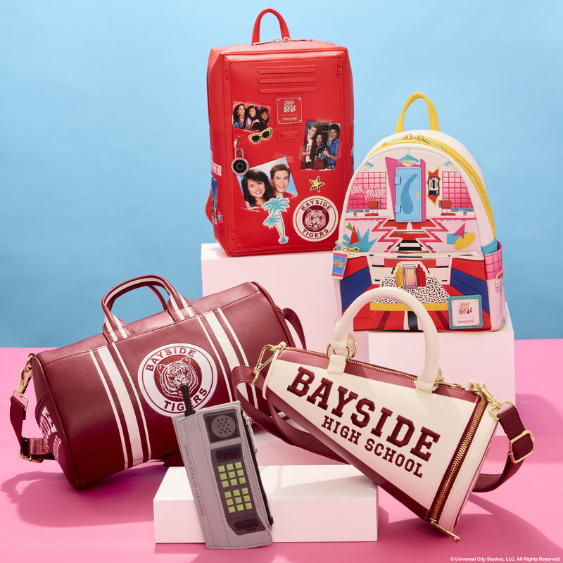 Saved By The Bell Bayside High Megaphone Figural Crossbody Bag