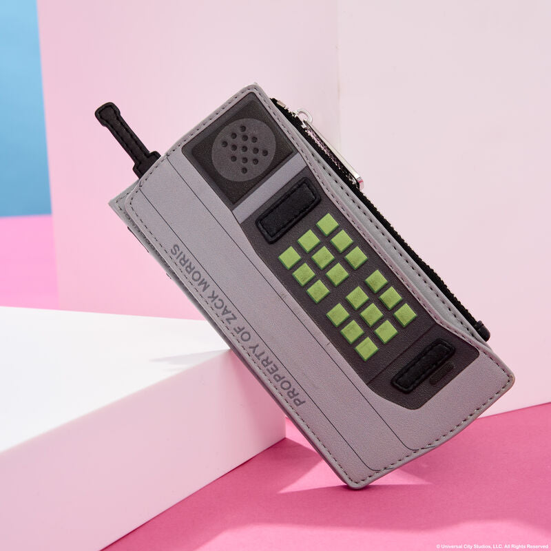 Saved By The Bell Zack Morris Retro Cell Phone Glow Large Card Holder