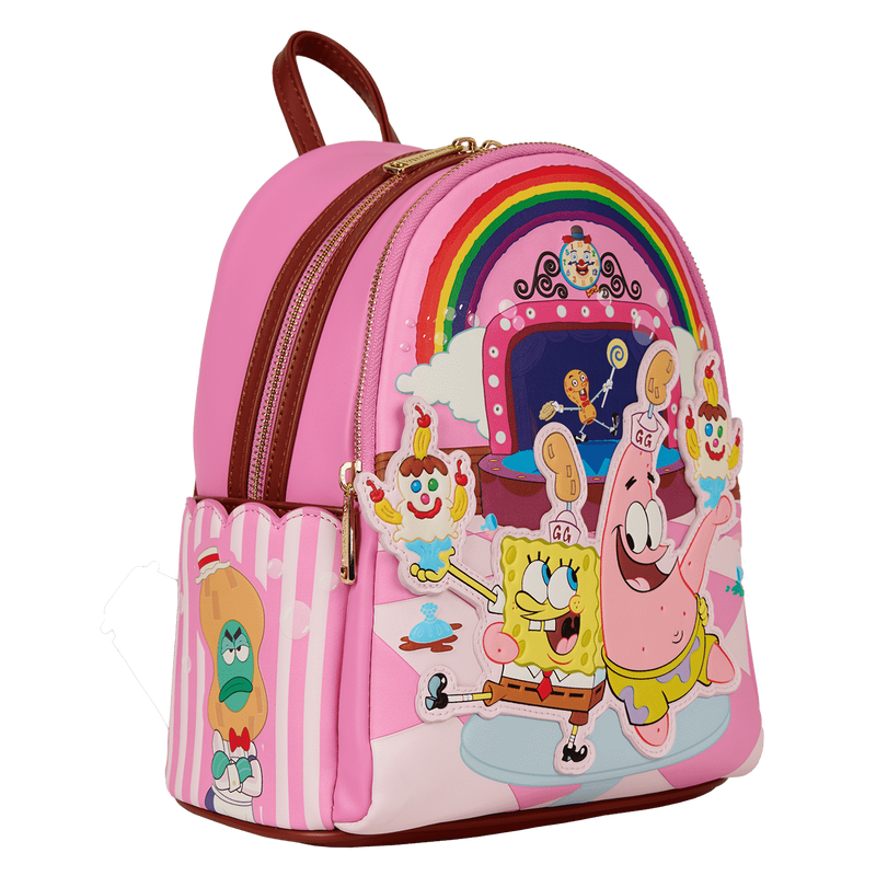 SpongeBob Squarepants & Patrick Star Goofy Goober Light Up Mini Backpack