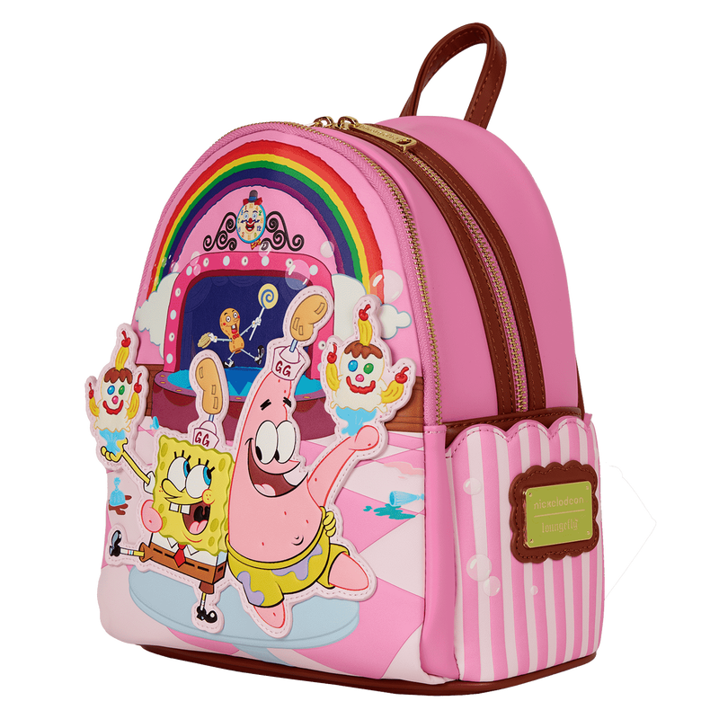 SpongeBob Squarepants & Patrick Star Goofy Goober Light Up Mini Backpack