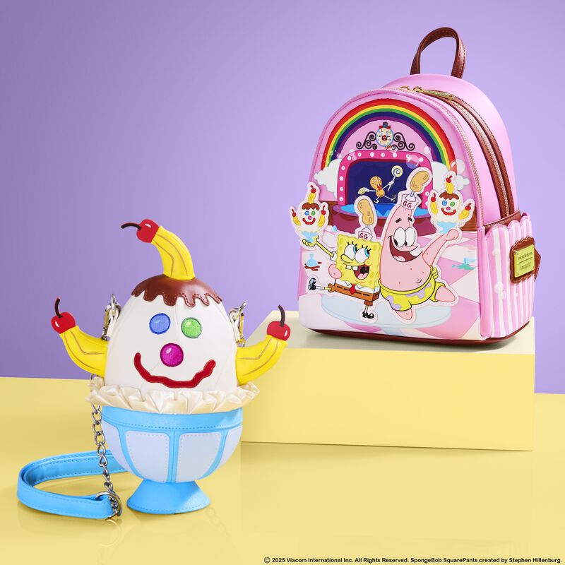 SpongeBob Squarepants & Patrick Star Goofy Goober Light Up Mini Backpack