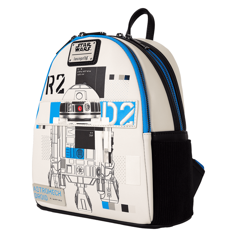 Star Wars: The Power of the Force R2-D2 Astromech Droid Light Up Mini Backpack