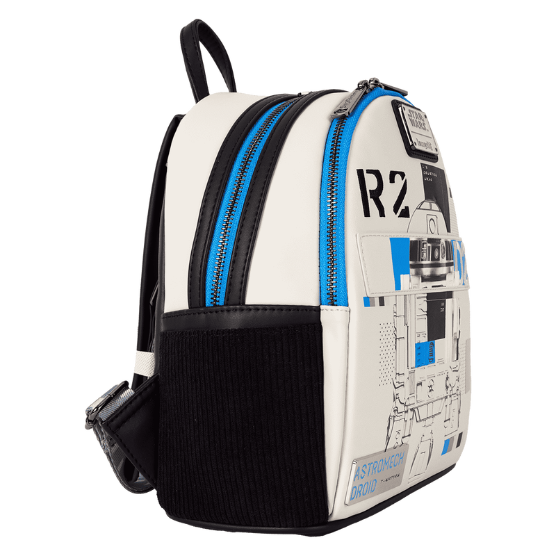 Star Wars: The Power of the Force R2-D2 Astromech Droid Light Up Mini Backpack
