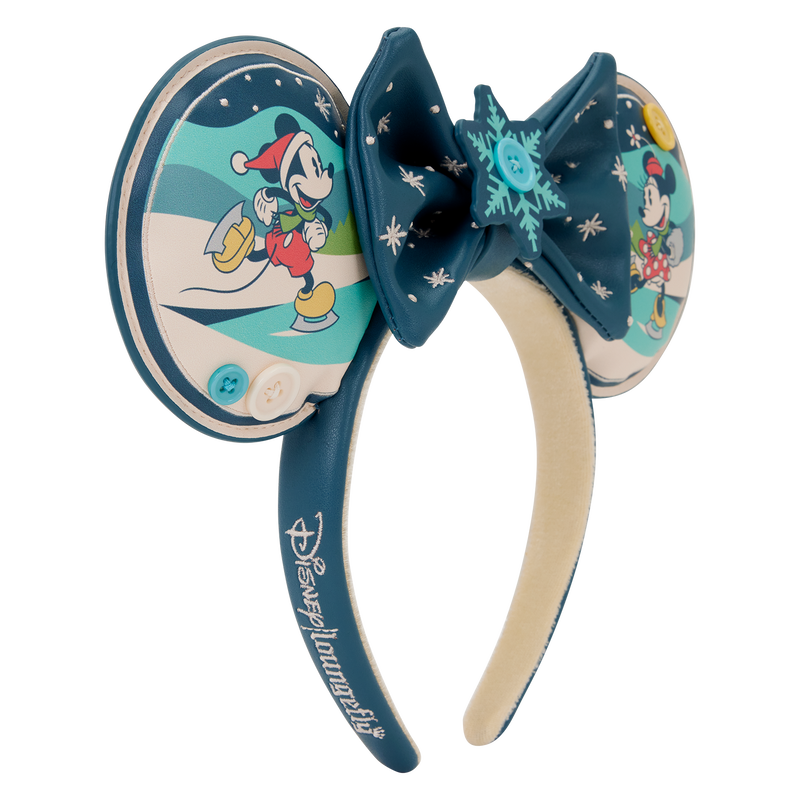 Mickey & Minnie Holiday Ear Headband