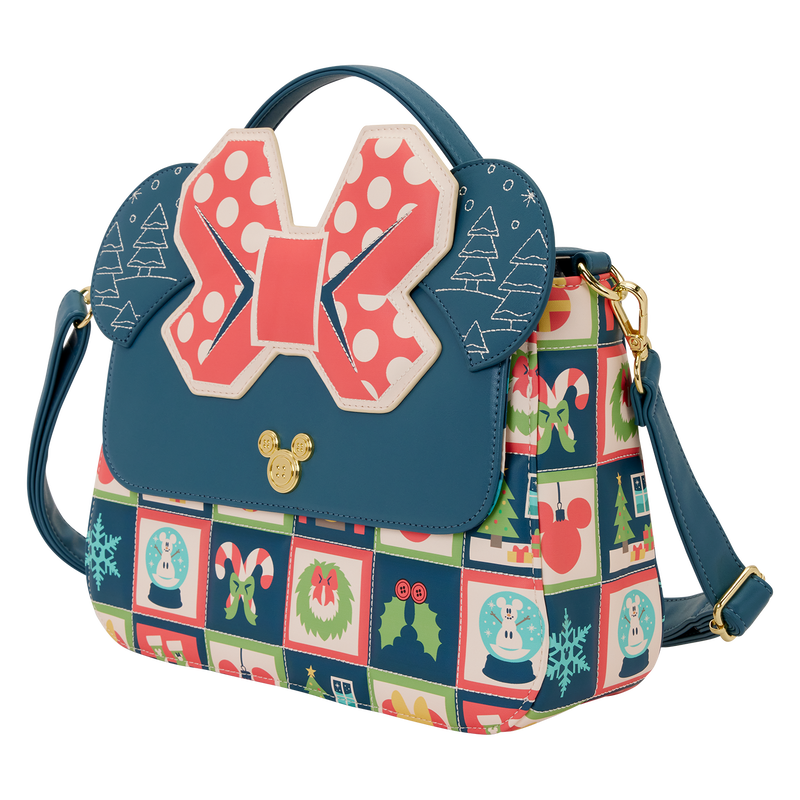 Minnie Mouse Holiday Crossbody Bag