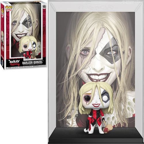 DC Comics Harley Quinn Harleen Quinzel Funko Pop! Comic Cover Figure #15 with Case