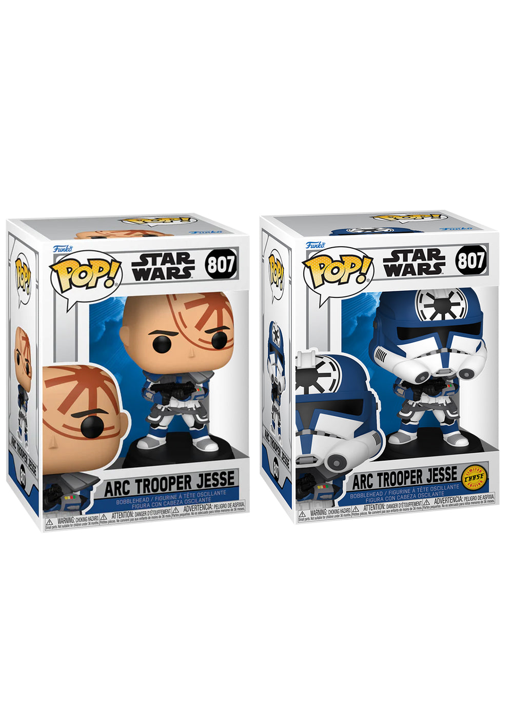 Pop! Arc Trooper Jesse, Regular and CHASE Bundle
