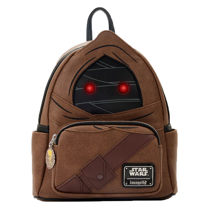 jurassic park 30th anniversary dino moon glow mini backpack Loungefly Star Wars Exclusive Jawa Mini Backpack Shoulder Bag Purse
