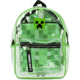 Minecraft Clear Backpack with Utility Pocket