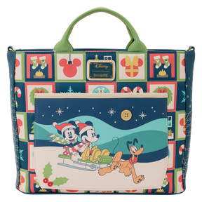 Minnie Mouse Holiday Convertible Tote Bag