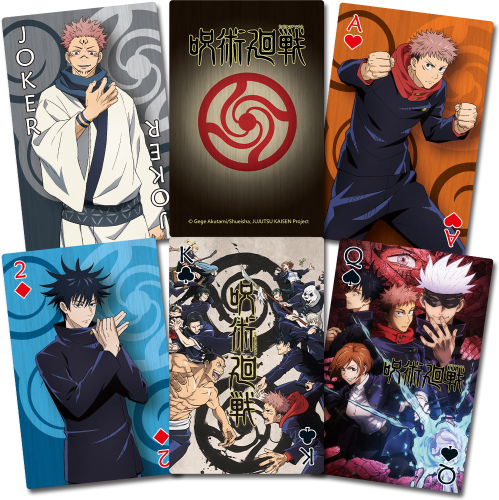 Great Eastern Entertainment Jujutsu Kaisen- Group Playing Cards