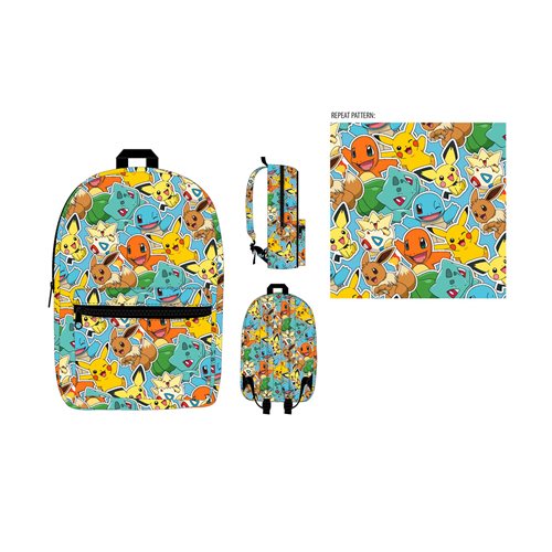 Pokemon Characters Backpack