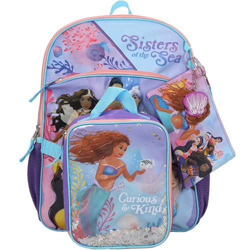 The Little Mermaid Backpack 5-Piece Set