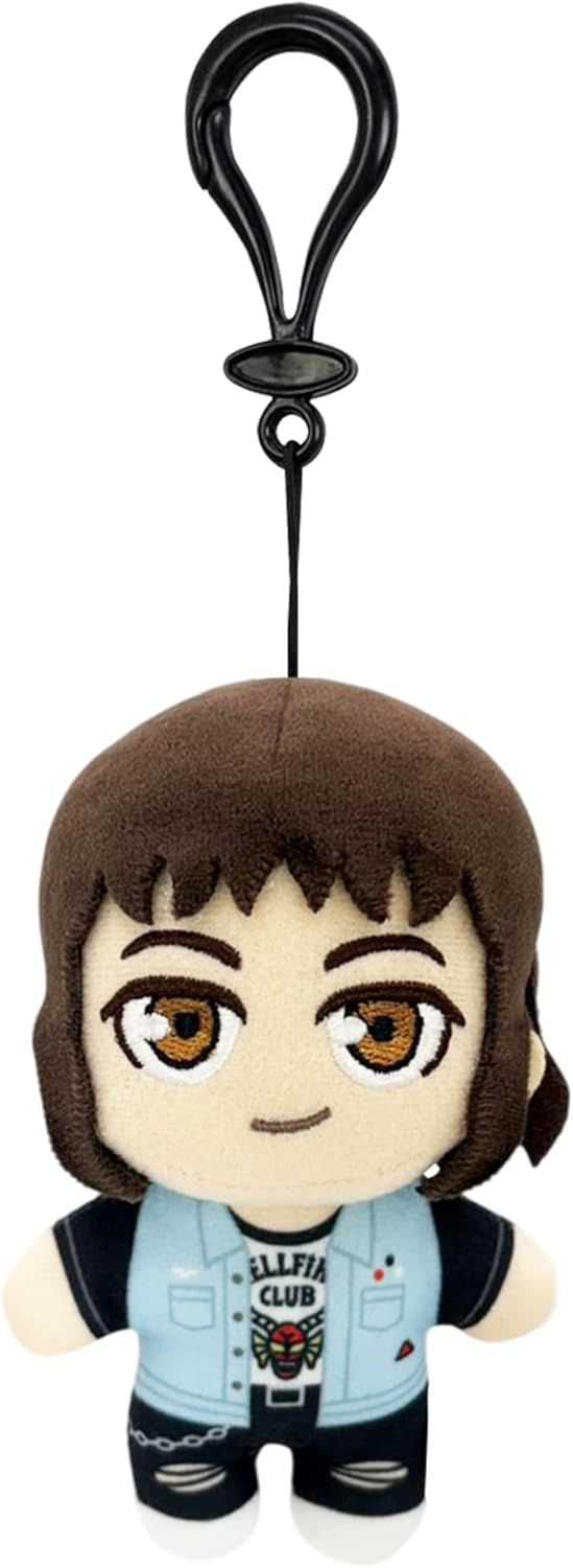 Great Eastern Entertainment Stranger Things S4 - Eddie Munson Mini Plush w/Spring Clip 4.5" H