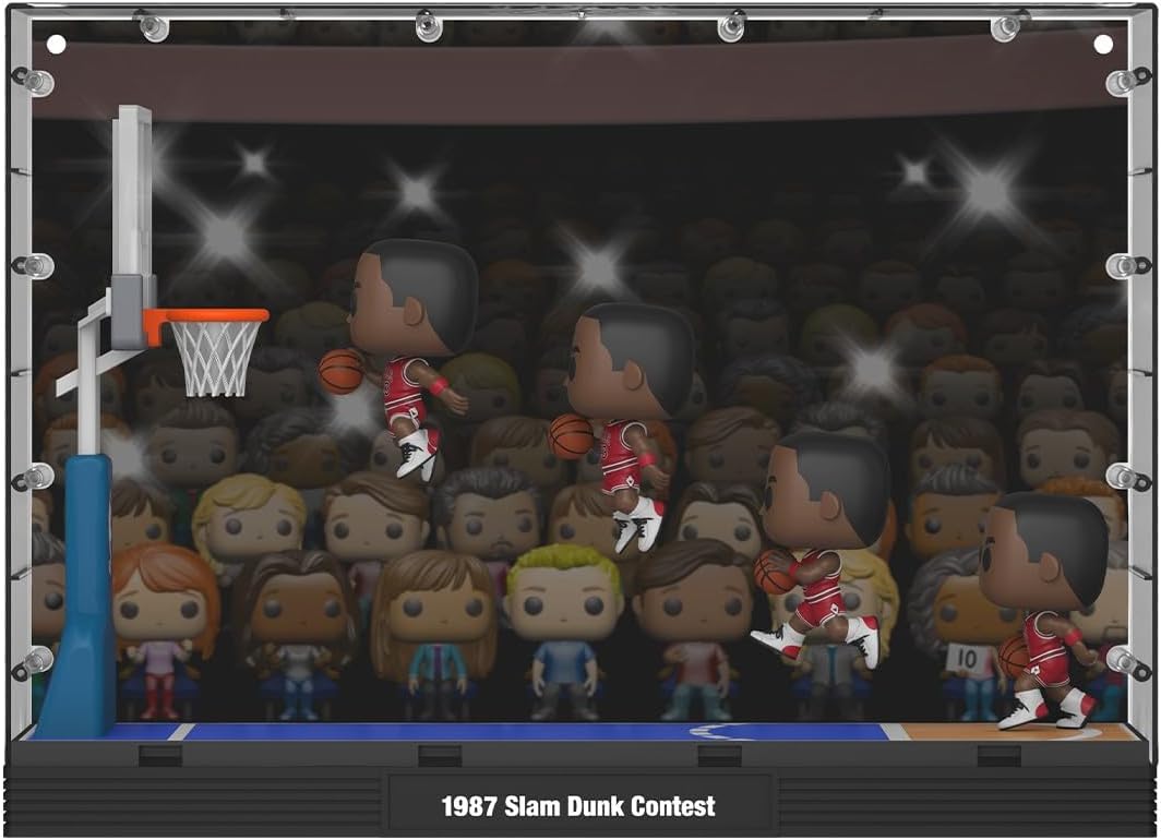 Funko Pop! Moments Deluxe: Chicago Bulls - Michael Jordan - 1987 Dunk Contest