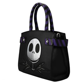 The Nightmare Before Christmas Jack Metallic Print Handbag