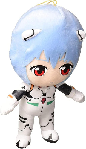 Great Eastern Evangelion GE-52302 Rei Plugsuit Stuffed Plush, 8", Multi-Colored