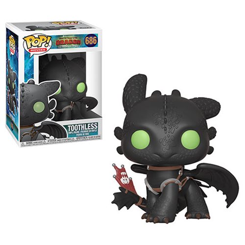 How to Train Your Dragon 3 Toothless Funko Pop! Vinyl Figure #686