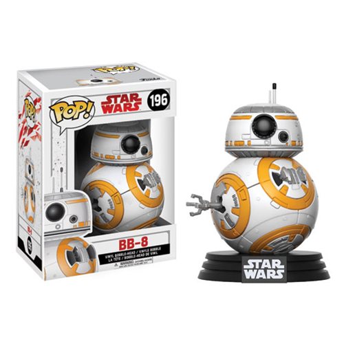 Star Wars: The Last Jedi BB-8 Funko Pop! Vinyl Bobblehead #196