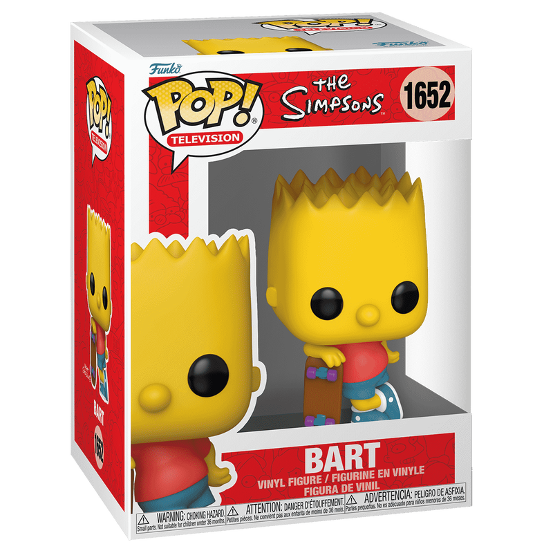 Pop! Bart Simpson with Skateboard