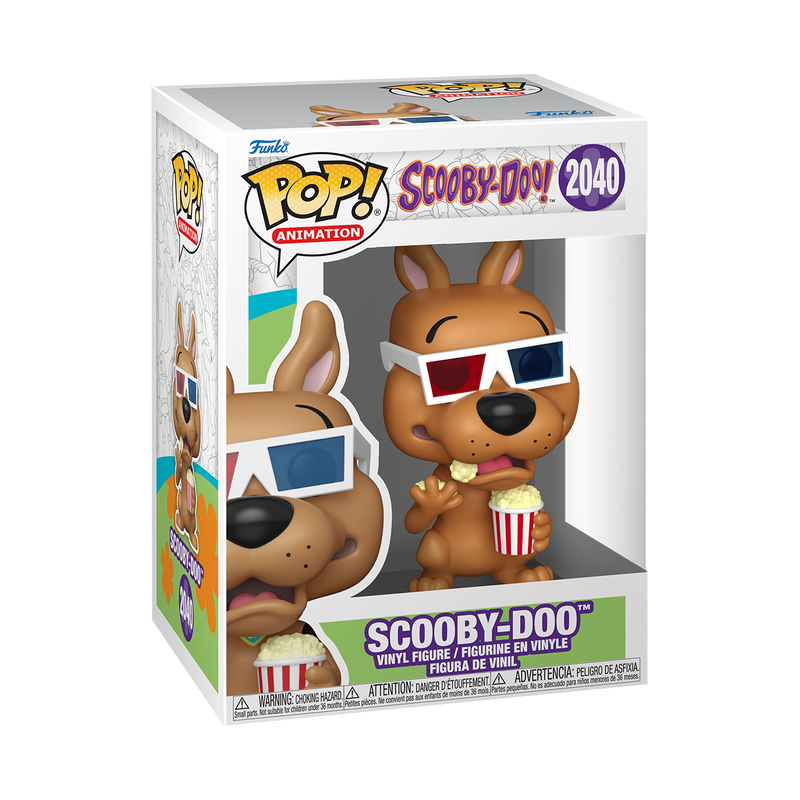 Pop! Scooby-Doo with 3D Glasses