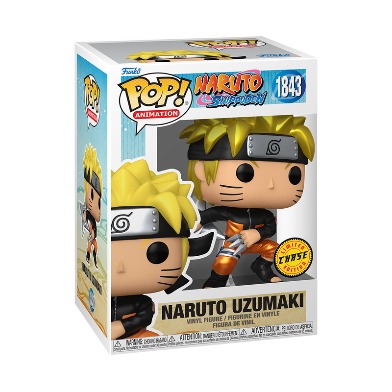 Pop! Naruto Uzumaki with Kunai & Shuriken
