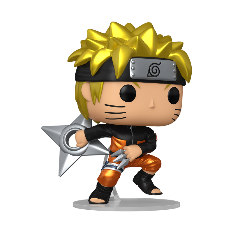 Pop! Naruto Uzumaki with Kunai & Shuriken