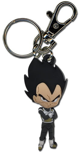 Great Eastern Entertainment GE-85451 Dragon Ball Super: Vegeta White Suit PVC Keychain