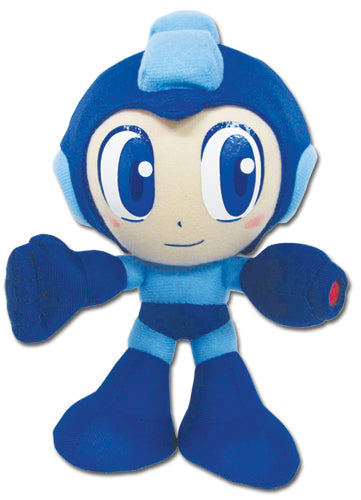 Great Eastern Mega Man 10: 7" Mega Man Plush, Includes Keychain