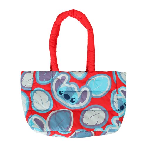 Disney Stitch Oversized Puffer Tote Bag